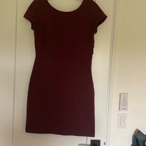 Maroon Dress